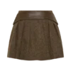 Mini gonna Romy con dettagli metallici – Spina di pesce Mini gonna Romy con dettagli metallici – Spina di pesce