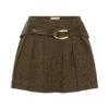 Mini gonna Romy con dettagli metallici – Spina di pesce Mini gonna Romy con dettagli metallici – Spina di pesce