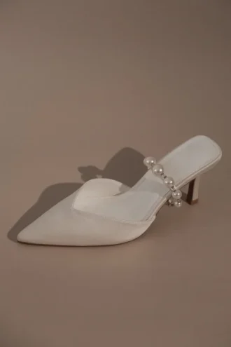 Mule Karla Pearl – Avorio
