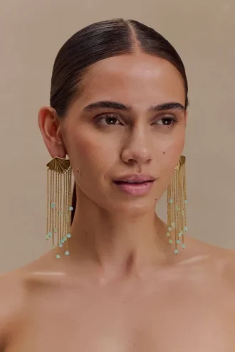 Orecchini a candeliere Maia – Oro Orecchini a candeliere Maia – Oro