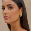 Orecchini a cerchio Amelia – Oro Orecchini a cerchio Amelia – Oro