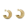 Orecchini a cerchio Amelia – Oro Orecchini a cerchio Amelia – Oro