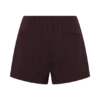 Pantaloncini da completo Agatha – Gessato prugna Pantaloncini da completo Agatha – Gessato prugna