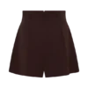 Pantaloncini da completo Simone con pieghe – Cioccolato fondente Pantaloncini da completo Simone con pieghe – Cioccolato fondente