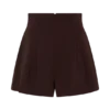 Pantaloncini da completo Simone con pieghe – Cioccolato fondente Pantaloncini da completo Simone con pieghe – Cioccolato fondente
