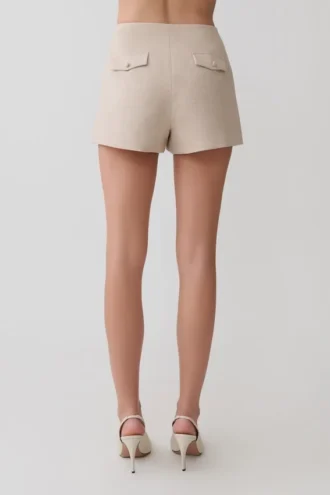Pantaloncini da completo Solenne – Grigio melange