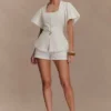 Pantaloncini in cotone Annalee – Bianco Pantaloncini in cotone Annalee – Bianco
