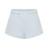 Pantaloncini in cotone Josephine con fascia in vita – Blu ghiaccio Pantaloncini in cotone Josephine con fascia in vita – Blu ghiaccio