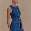 Pantaloncini in Denim Abel – Blu scuro Pantaloncini in Denim Abel – Blu scuro