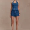 Pantaloncini in Denim Meadow – Blu scuro Pantaloncini in Denim Meadow – Blu scuro