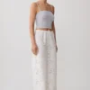Top in maglia Jaytee – Azzurro Top in maglia Jaytee – Azzurro