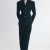Pantaloni a vita alta plissettati Penelope – Nero Pantaloni a vita alta plissettati Penelope – Nero
