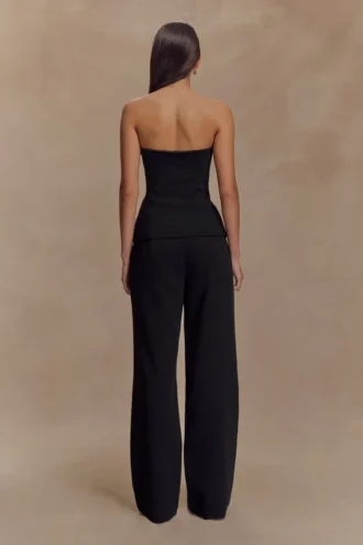 Pantaloni da completo a gamba dritta Lindie – Nero Pantaloni da completo a gamba dritta Lindie – Nero