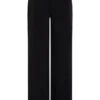 Pantaloni da completo a gamba dritta Lindie – Nero
