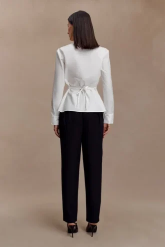 Pantaloni da completo a gamba larga Olie – Nero Pantaloni da completo a gamba larga Olie – Nero