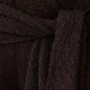 Pantaloni in maglia bouclé Mattais – Cioccolato fondente