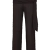 Pantaloni in maglia bouclé Mattais – Cioccolato fondente