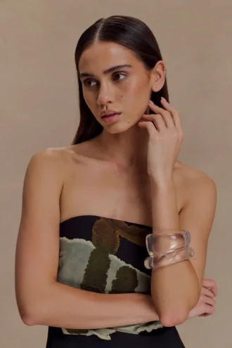 Set di braccialetti in resina Marah – Trasparenti Set di braccialetti in resina Marah – Trasparenti