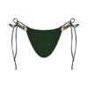 Slip bikini con perline Memphis – Verde Slip bikini con perline Memphis – Verde