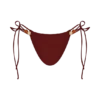 Slip bikini con perline Memphis – Vino