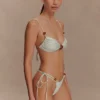 Slip bikini Memphis con perline – Menta Slip bikini Memphis con perline – Menta