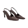 Tacco Maren in ecopelle coccodrillo – Cioccolato Tacco Maren in ecopelle coccodrillo – Cioccolato