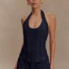 Top a fascia in Denim Meadow – Blu indaco Top a fascia in Denim Meadow – Blu indaco