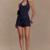 Top a fascia in Denim Meadow – Blu indaco Top a fascia in Denim Meadow – Blu indaco