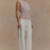 Top a maniche corte Anthony – Taupe Top a maniche corte Anthony – Taupe