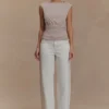 Top a maniche corte Anthony – Taupe Top a maniche corte Anthony – Taupe