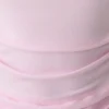 Top a maniche corte con volant in modal Talise – Rosa balletto