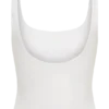 Top a spalline in crêpe elasticizzato Blanca – Bianco Top a spalline in crêpe elasticizzato Blanca – Bianco