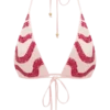 Top a triangolo con perline Robyn – Rosa Top a triangolo con perline Robyn – Rosa