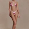 Top a triangolo con perline Robyn – Rosa Top a triangolo con perline Robyn – Rosa