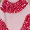 Top a triangolo con perline Robyn – Rosa Top a triangolo con perline Robyn – Rosa