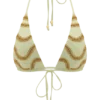 Top a triangolo con perline Robyn – Salvia Top a triangolo con perline Robyn – Salvia