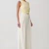 Top aderente monospalla Adrienne – Giallo limone Top aderente monospalla Adrienne – Giallo limone