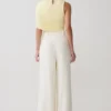 Top aderente monospalla Adrienne – Giallo limone Top aderente monospalla Adrienne – Giallo limone