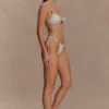 Top bikini con perline Memphis – Menta Top bikini con perline Memphis – Menta