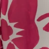 Top con scollo a cappuccio in chiffon Katalina – Stampa Deco Fleur rossa