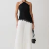 Jeans Denim a gamba larga Shae – Bianco Jeans Denim a gamba larga Shae – Bianco