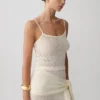 Top in maglia bouclé Mattais – Avorio Top in maglia bouclé Mattais – Avorio