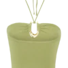 Top in maglia con scollo all’americana e dettagli metallici Dimitri – Verde oliva chiaro Top in maglia con scollo all’americana e dettagli metallici Dimitri – Verde oliva chiaro