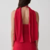 Top in maglia con scollo all’americana e schiena scoperta Misty – Rosso Top in maglia con scollo all’americana e schiena scoperta Misty – Rosso