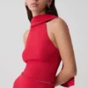 Top in maglia con scollo all’americana e schiena scoperta Misty – Rosso Top in maglia con scollo all’americana e schiena scoperta Misty – Rosso