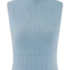 Top in maglia Indy Pointelle – Blu fiordaliso Top in maglia Indy Pointelle – Blu fiordaliso