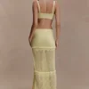 Top in maglia pointelle Coleene – Giallo limone Top in maglia pointelle Coleene – Giallo limone
