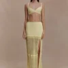 Top in maglia pointelle Coleene – Giallo limone Top in maglia pointelle Coleene – Giallo limone