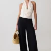 Top in modal con scollo a cappuccio Huyen – Avorio Top in modal con scollo a cappuccio Huyen – Avorio
