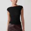 Top in rete a maniche corte Romana – Nero Top in rete a maniche corte Romana – Nero